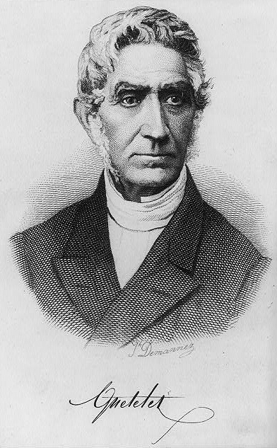Lambert Adolphe Jacques Quételet Foto