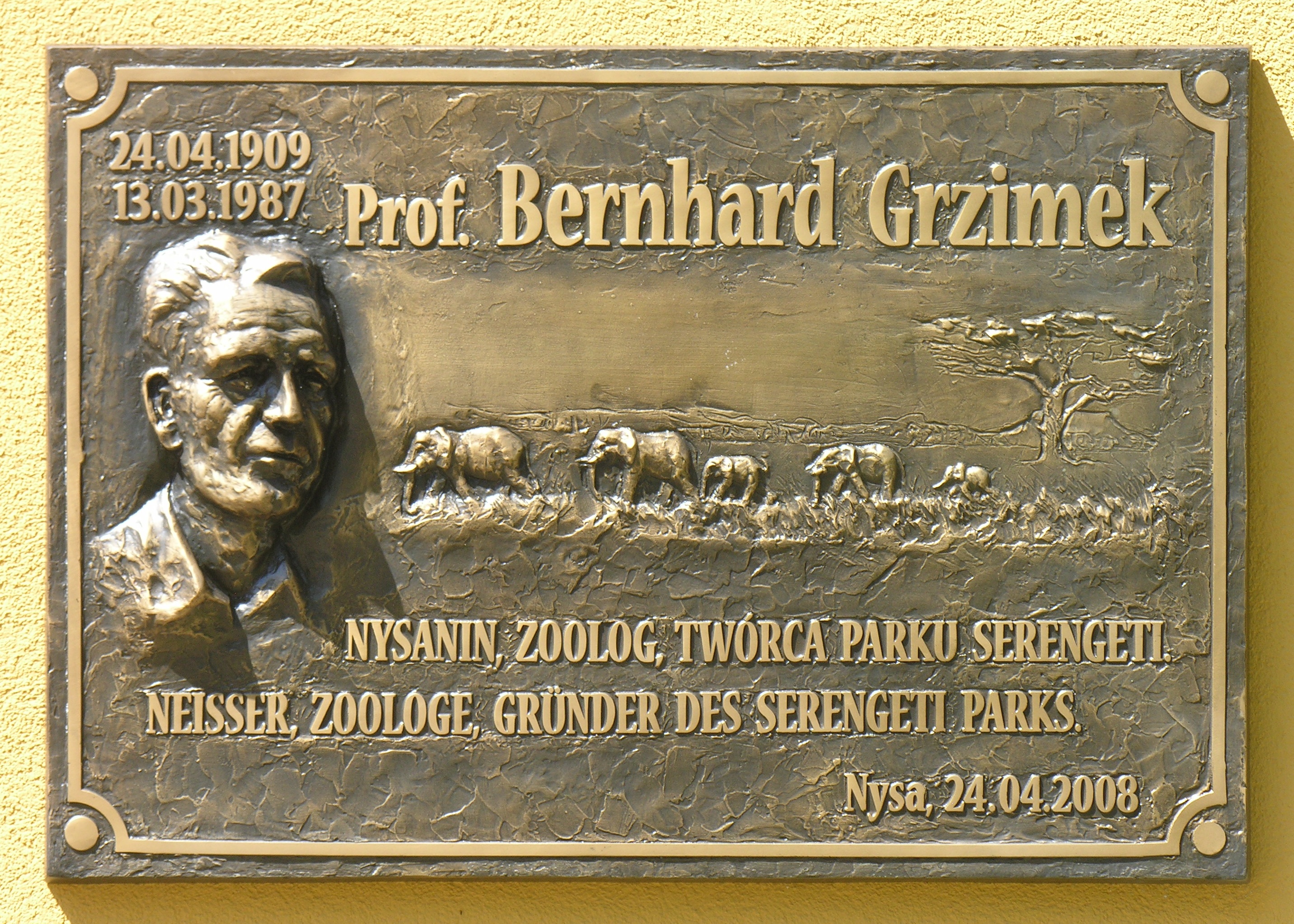 Bernhard Grzimek Foto