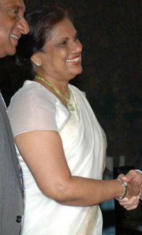 Chandrika Kumaratunga Foto