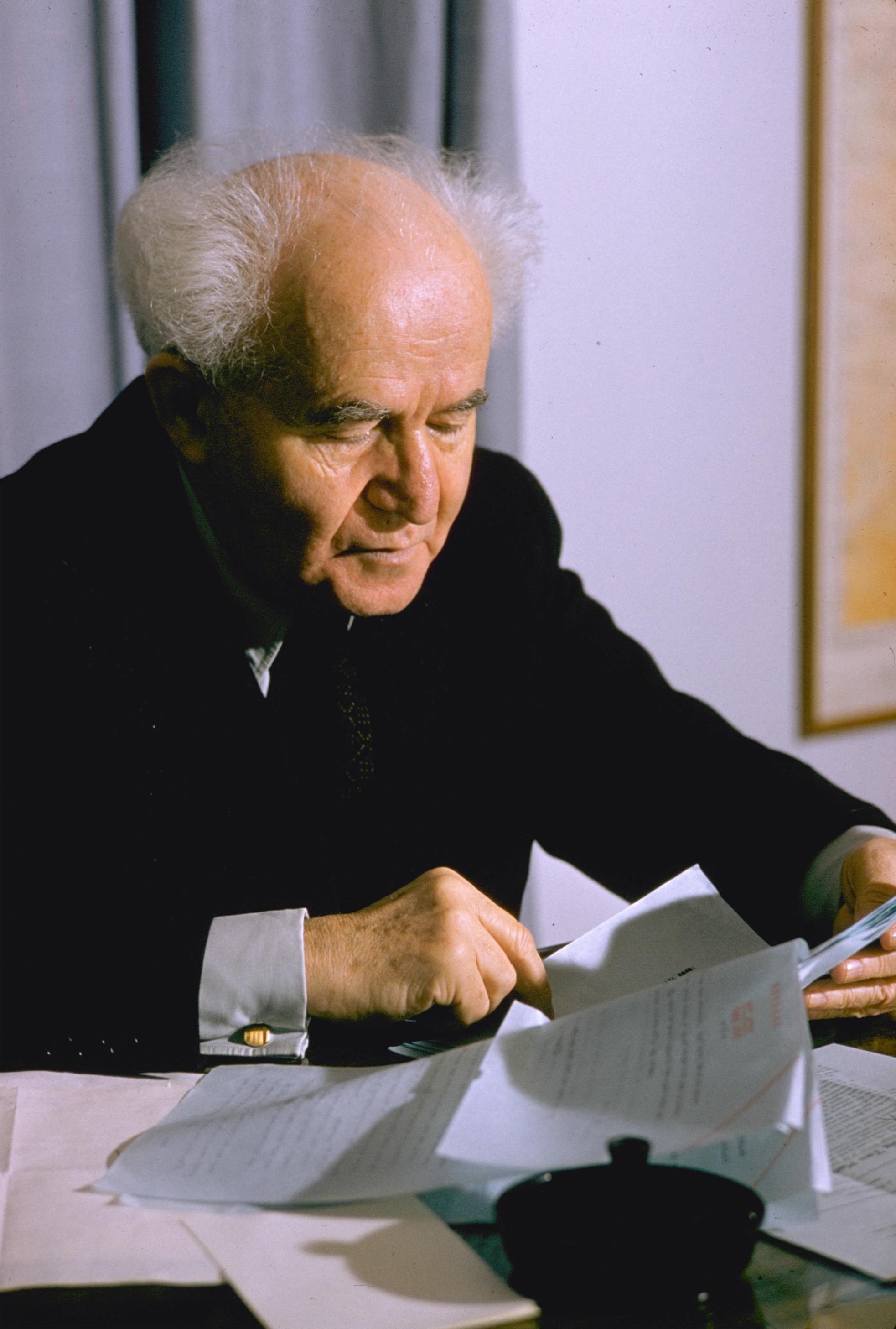 David Ben-Gurión Foto