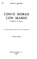 Cinco horas con Mario