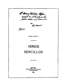 Versos sencillos