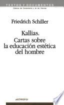 Cartas sobre la educación estética del hombre