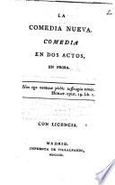 La comedia nueva