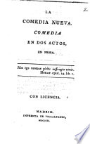 La comedia nueva